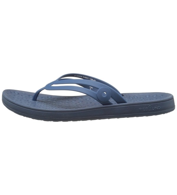 Women's Hudson Rubber Flip Flop - Indigo - C611M6I1L9F