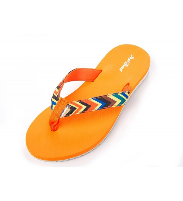 Women Caribbean Flip Flop Sandal Soft Flexible Color Funky Fashion ...