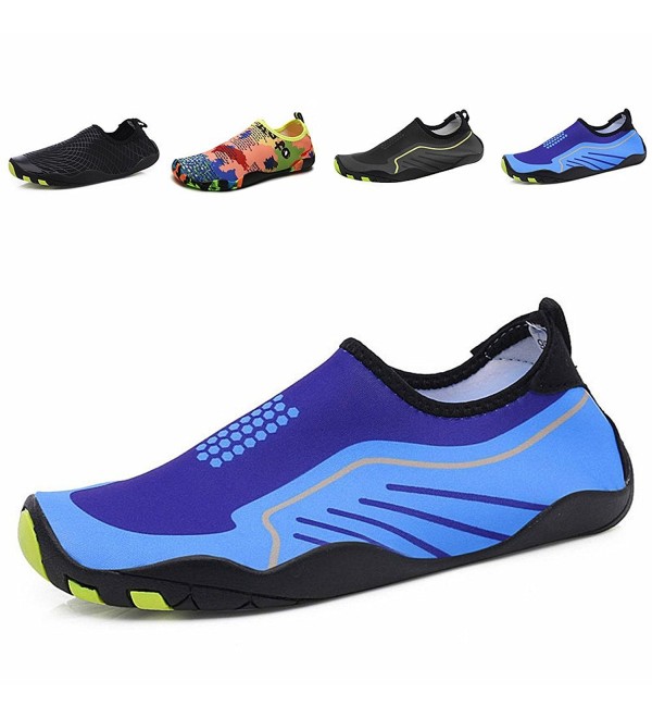 Men Women Quick-Dry Lightweight Barefoot Water Shoes For Beach Pool ...