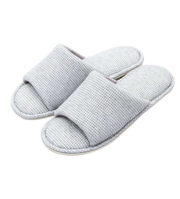Slippers Open Toe Lightweight Cotton 
