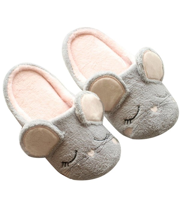 Womens and Girls' Cute Mouse Slippers 