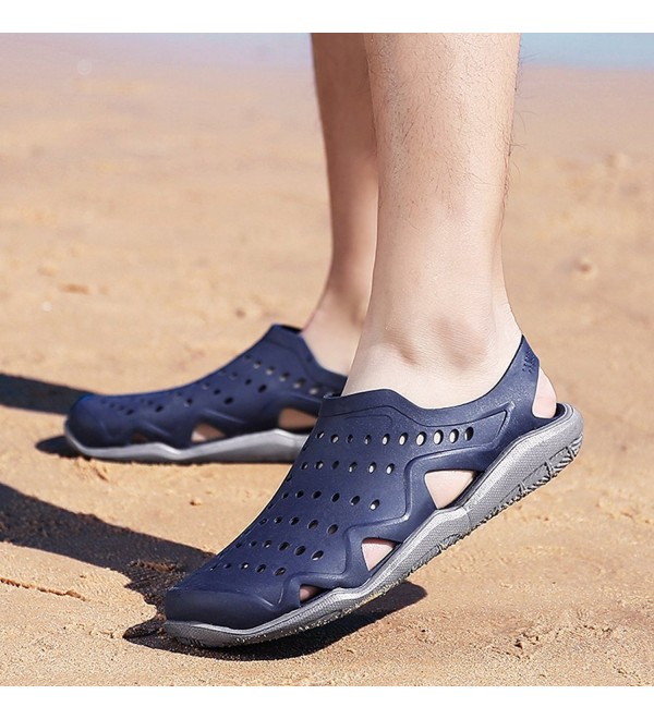 Casual Sandal Shoes With Holes On Upper Breathable Walking Sandals For ...