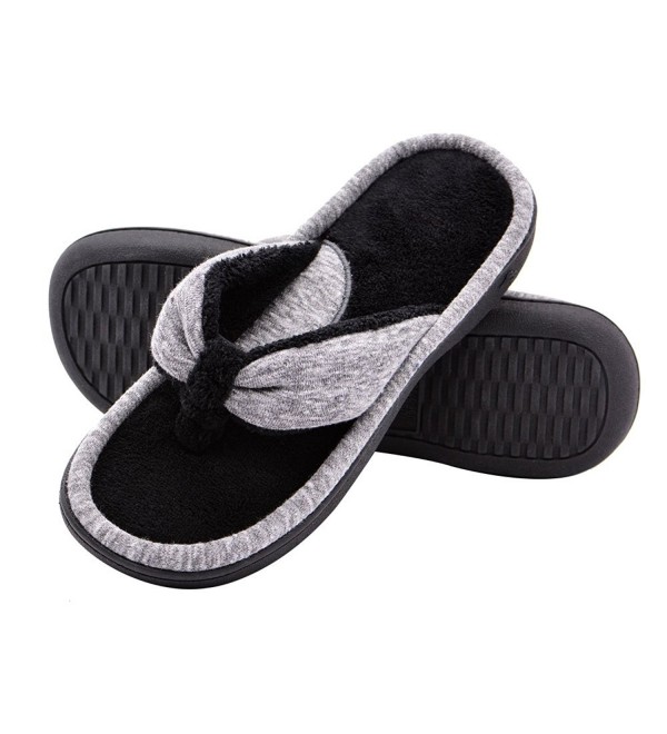 memory foam thong slippers