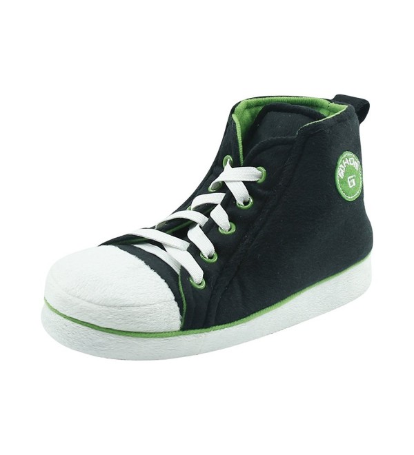 mens high top slippers