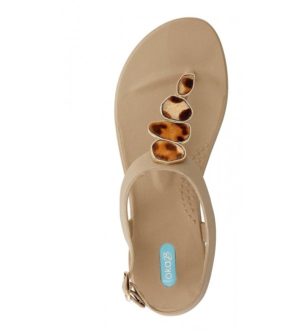 Nova Flip Flop Sandal Shoes With Ankle Strap Color Chai - CE187US0QOO