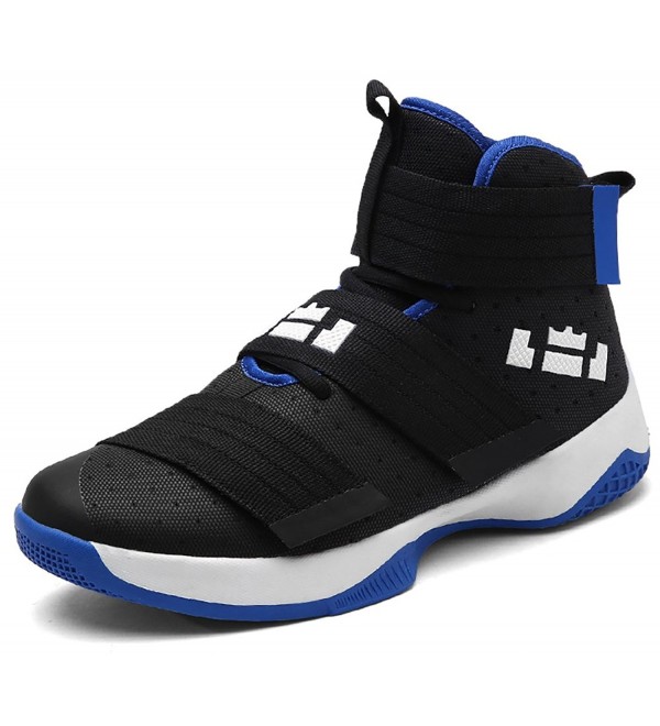 black basketball shoes high tops