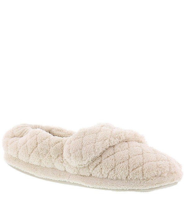 Women's Quilted Wrap Slipper- Natural- 5-6 - CC111L8ED2X