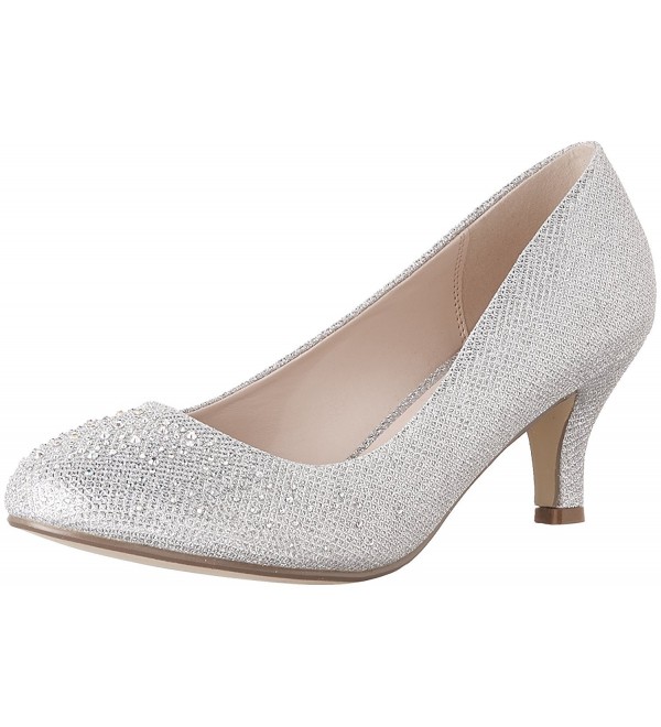 Buy > womens low heel silver dress shoes > in stock