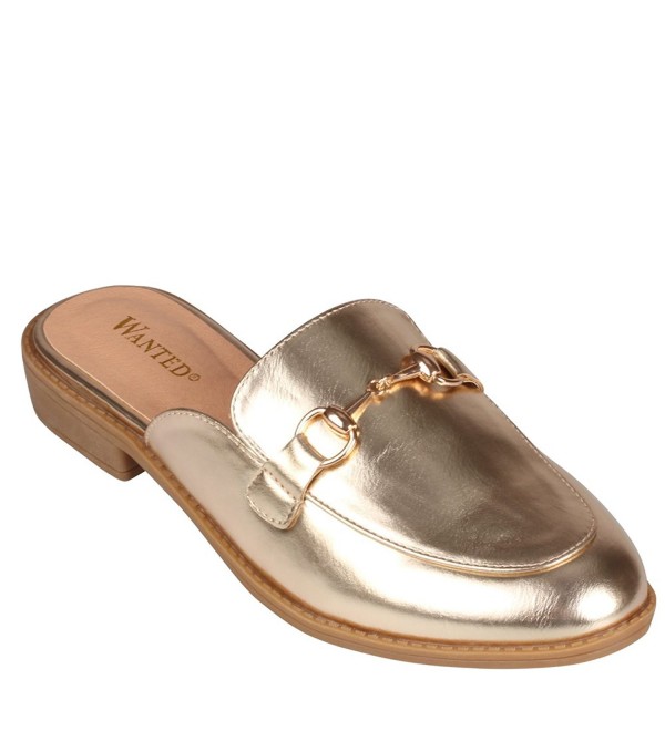 Wanted Cavallo Slip Loafers Gold
