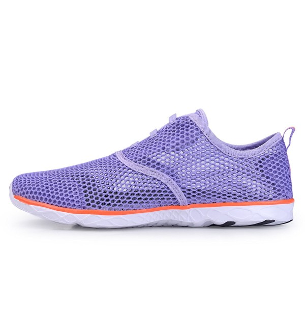 Womens Breathable Mesh Slip On Walking Casual Water Shoes 03purple2 Co183ira5r6 9468