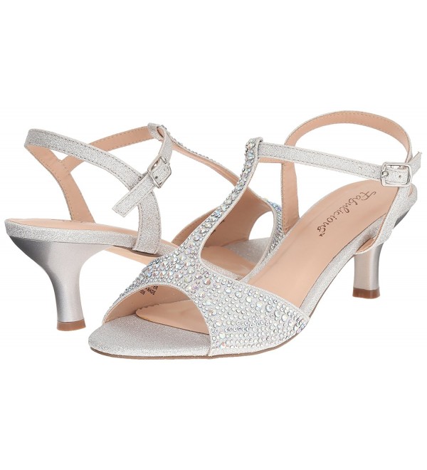 Women's AUD05/SFA dress Sandal - Silver Shimmering Fabric - CP126S819R7