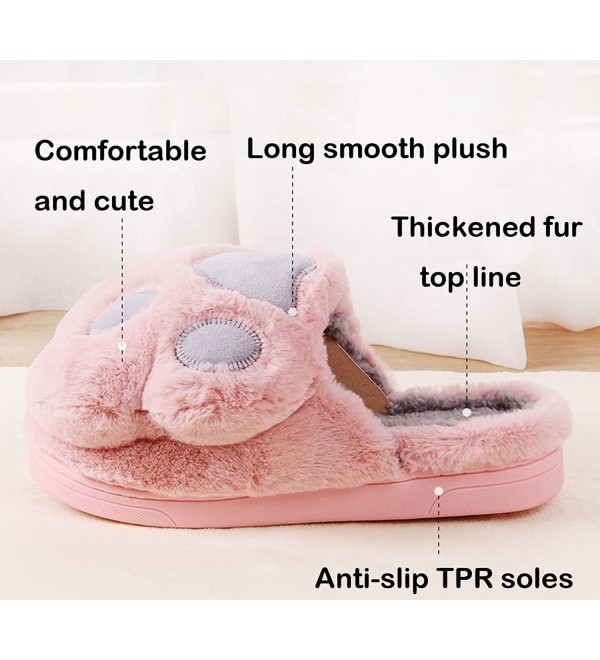 Women's Animal Claws Party Slipper Warm Shoes Indoor Outdoor Cute ...