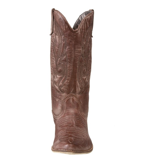 Women's Gaucho Boot - Brown - CQ114PDQCBV