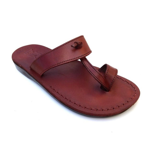 leather jesus sandals