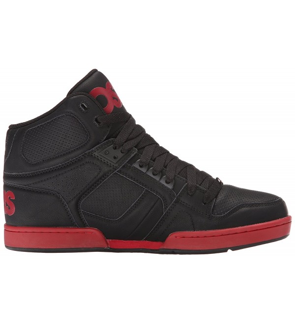 Men's NYC83 Skate Shoe - Black/Red - CA122827E71