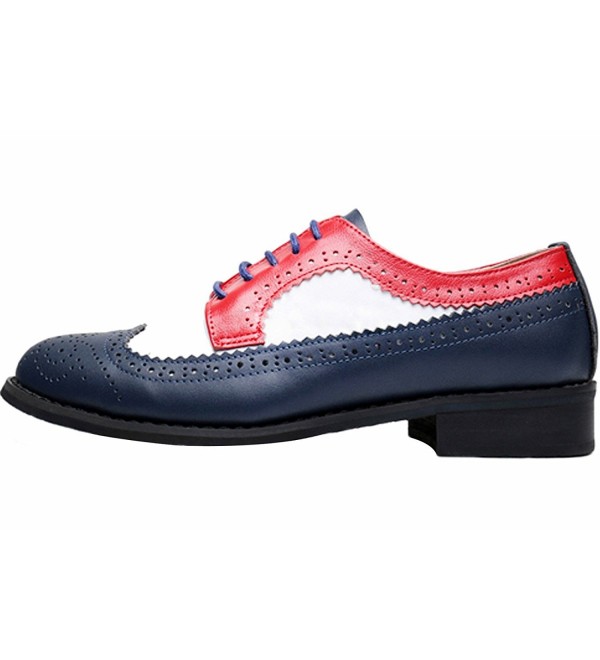 red and blue womens shoes