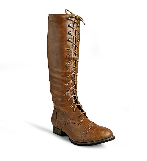 lace up tan boots womens