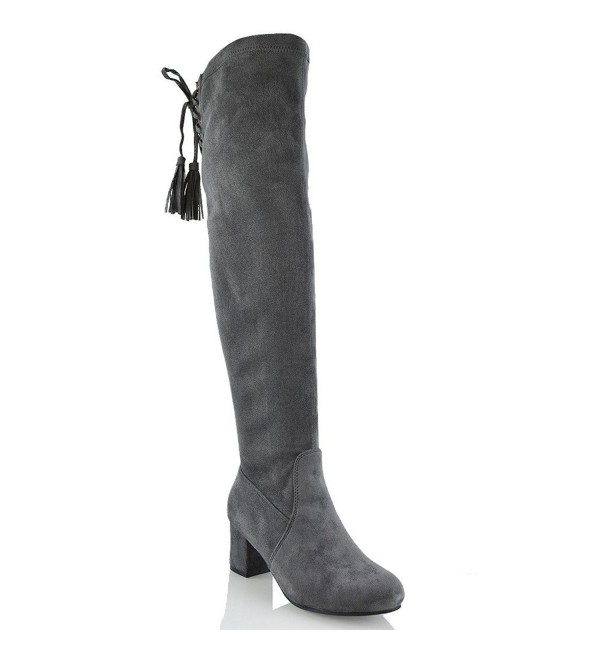 ESSEX GLAM Womens Suede Boots