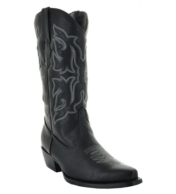 Country Love Pointed Toe Women's Cowboy Boots W101-1001 - Black ...